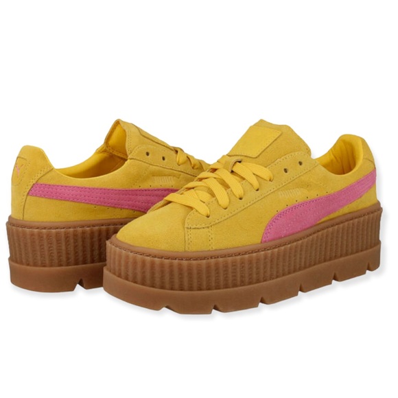 Puma Shoes - Puma x Fenty By Rihanna Suede Platform Cleated Creeper Sneakers NWOT